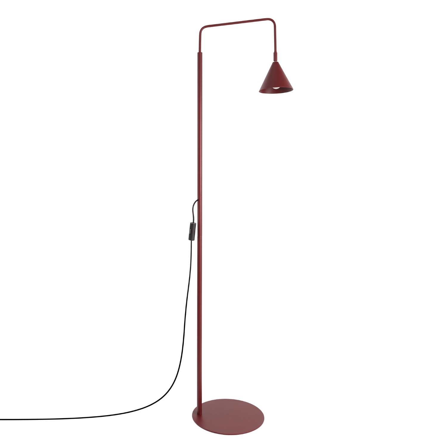 Stehleuchten Nox Burgund 1xe14 30cm Stahl Sollux