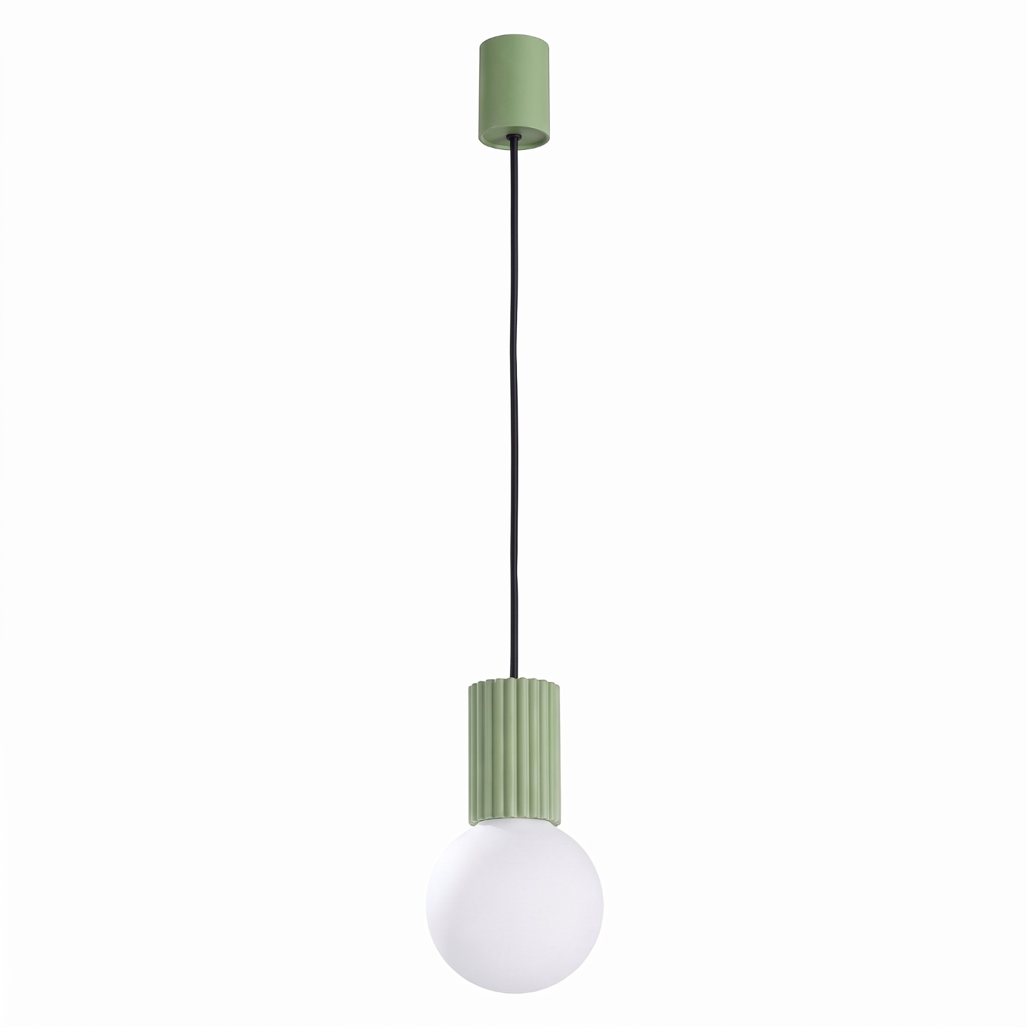 Pendelleuchten Halo Salbei 1xg9 12cm Aluminium Sollux