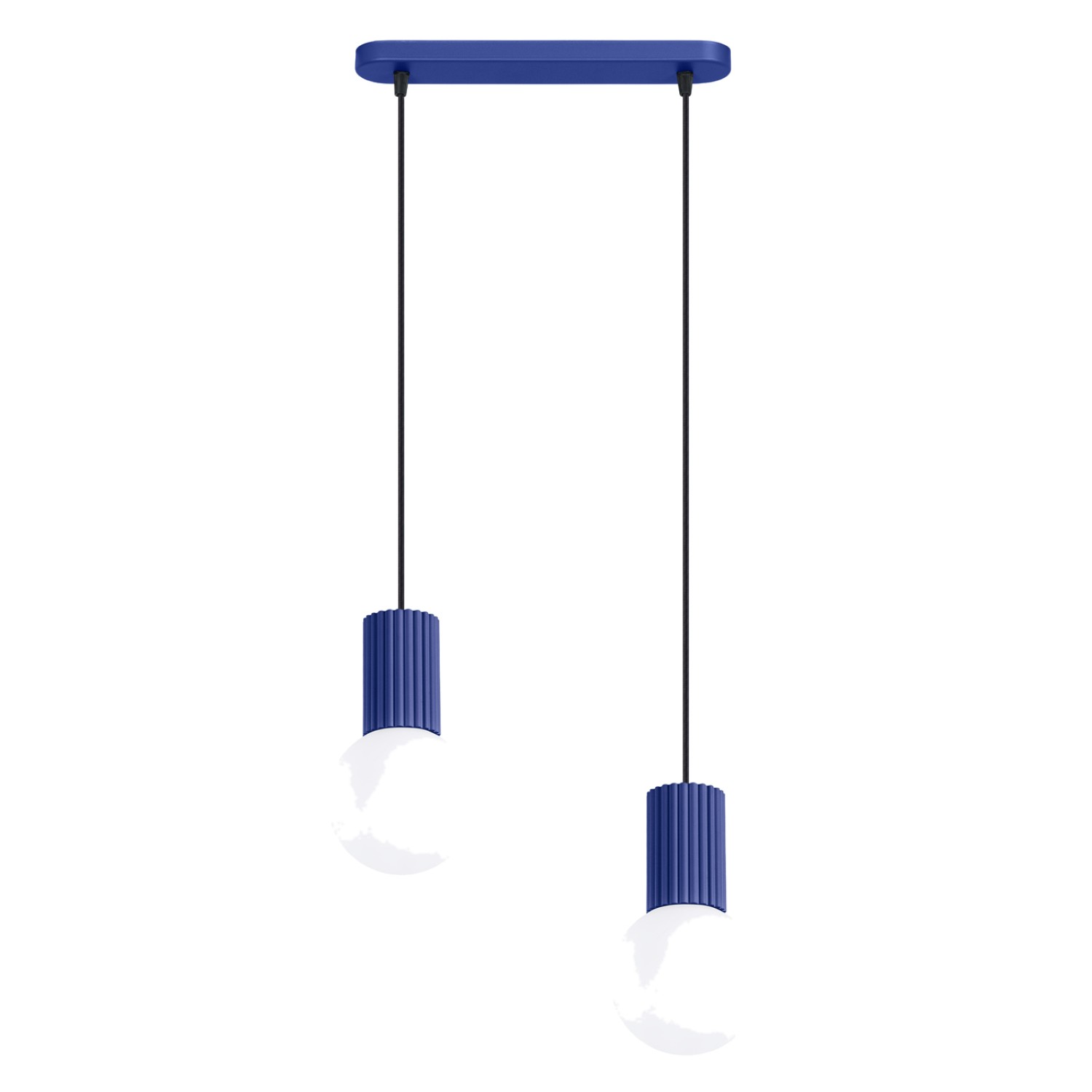 Pendelleuchten Halo Ultramarin 2xg9 33.5cm Aluminium Sollux