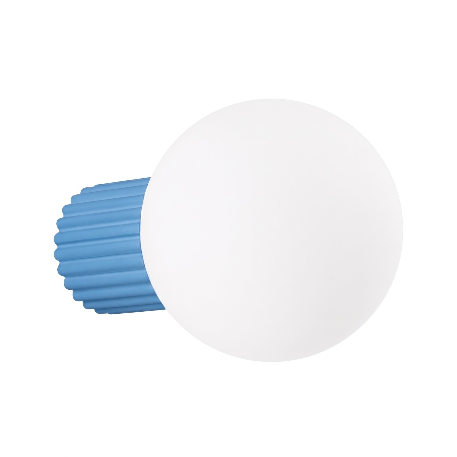 Wandleuchten Halo Hellblau 1xg9 12cm Aluminium Sollux