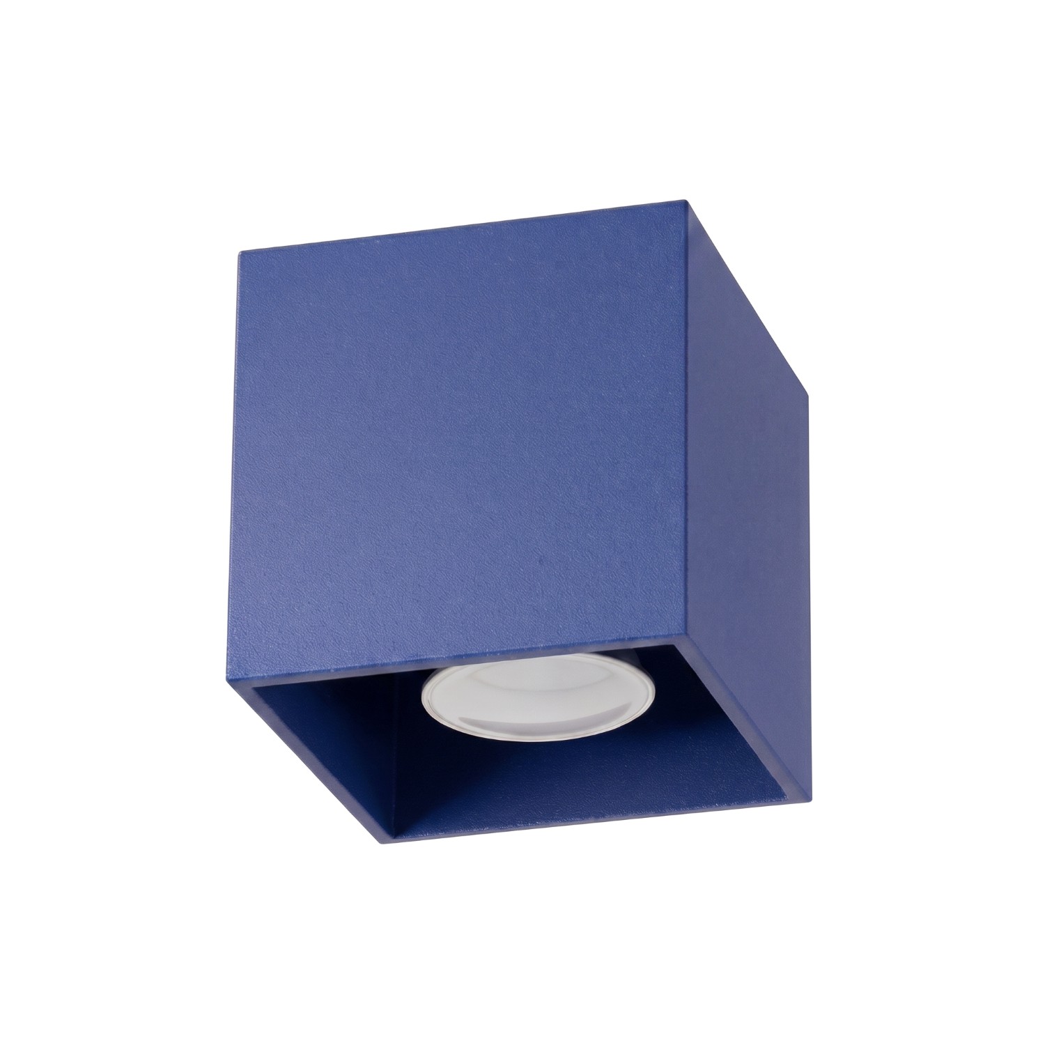 Deckenleuchten Quad Ultramarin 1xgu10 10cm Aluminium Sollux