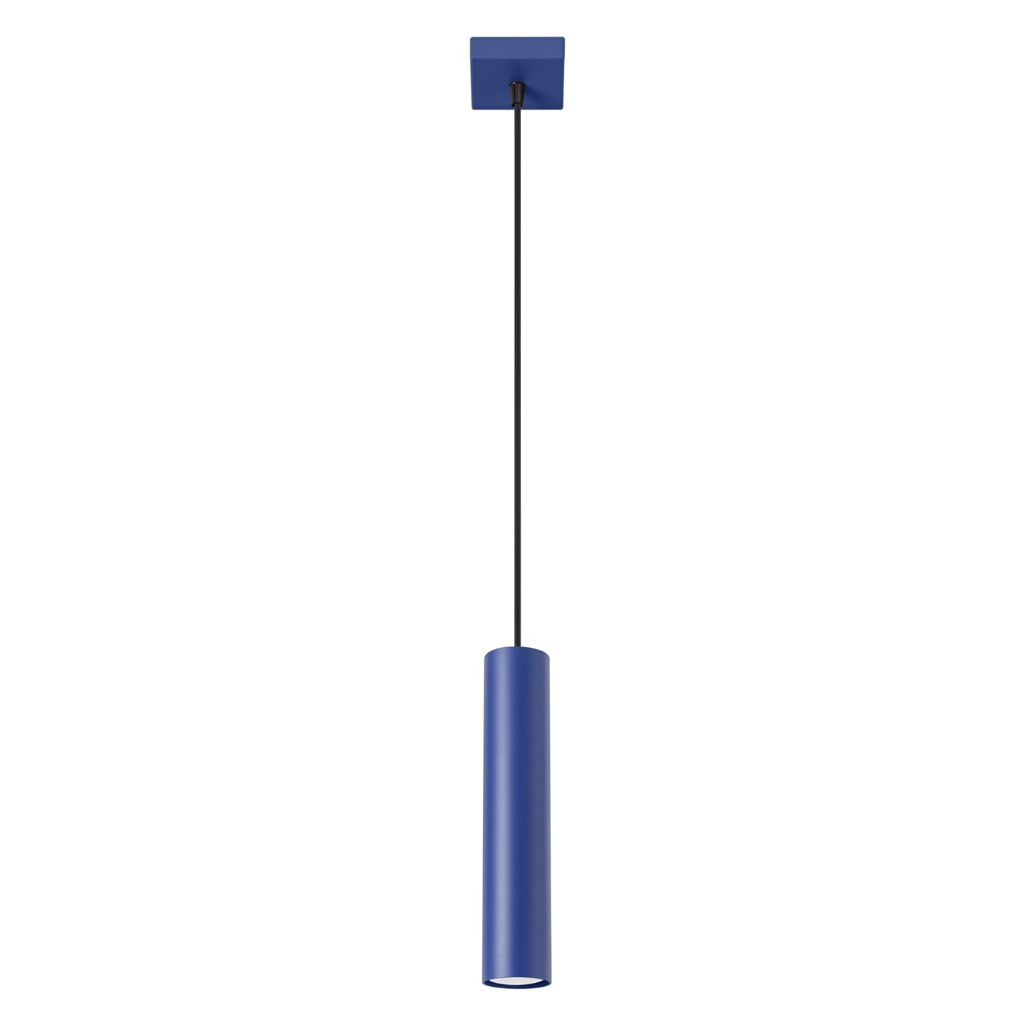 Pendelleuchten Lagos Ultramarin 1xgu10 8cm Stahl Sollux