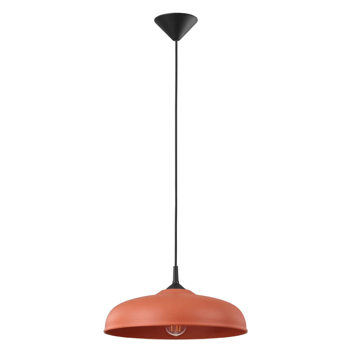 Pendelleuchten Gina Rotocker 1xe27 38cm Stahl Sollux