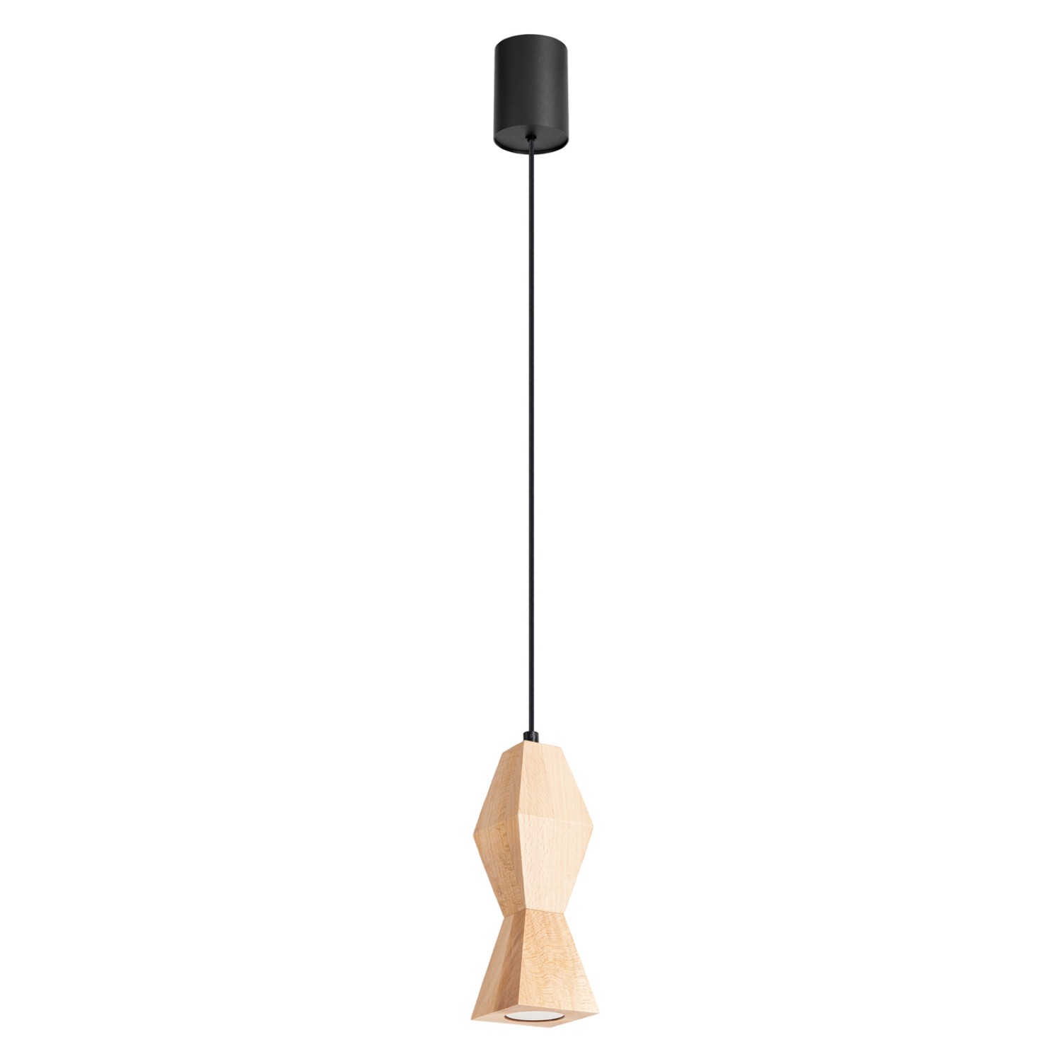 Pendelleuchten Kubbe Naturholz 1xgu10 8cm Sollux