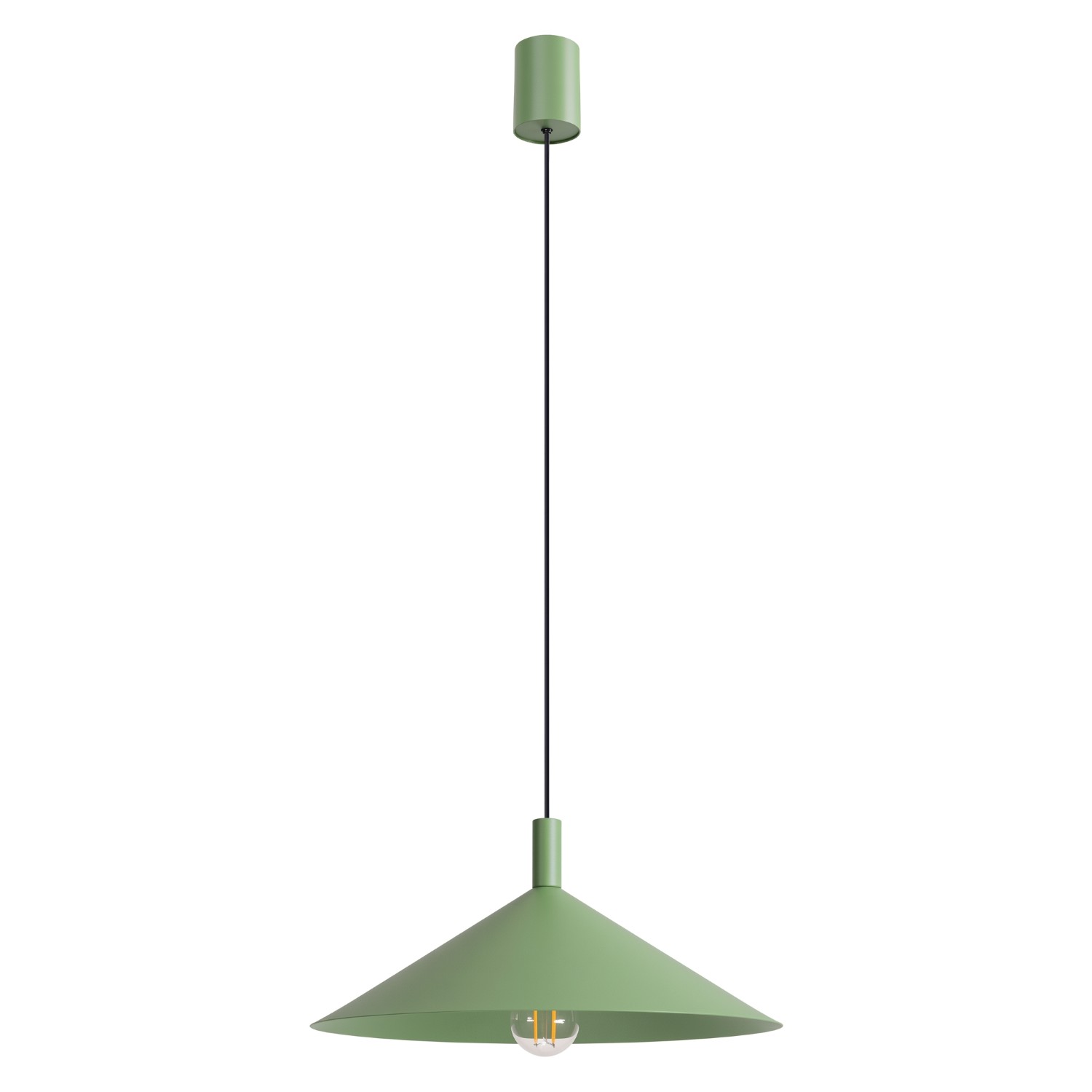 Pendelleuchten Nox Salbei 1xe27 40cm Stahl Sollux