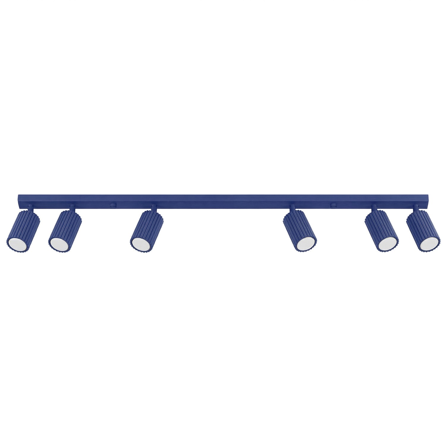 Deckenleuchten Karbon Ultramarin 6xgu10 117cm Sollux