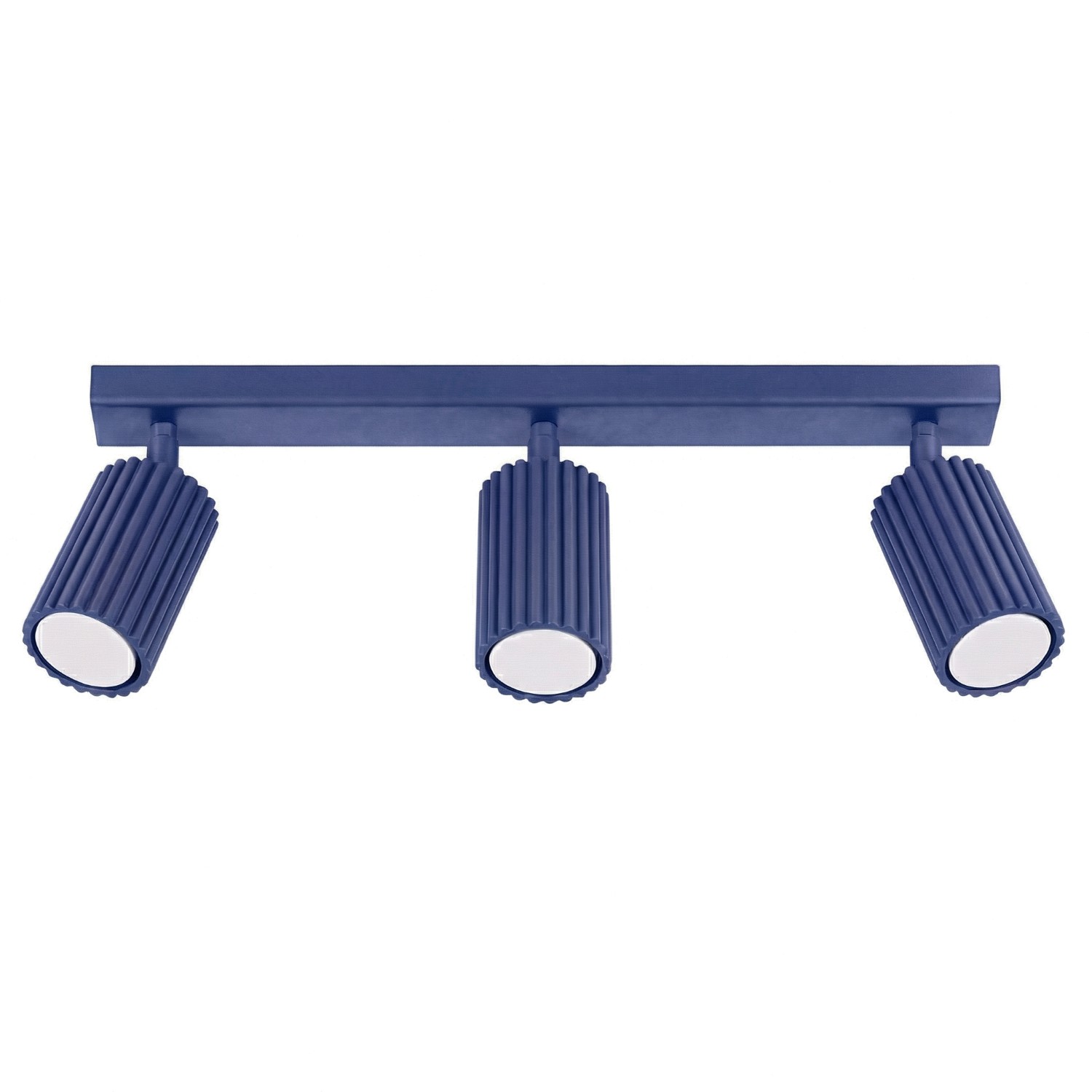 Deckenleuchten Karbon Ultramarin 3xgu10 45cm Sollux