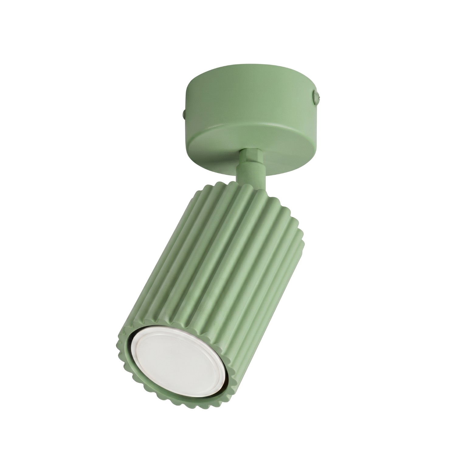 Deckenleuchten Karbon Salbei 1xgu10 7cm Aluminium Sollux