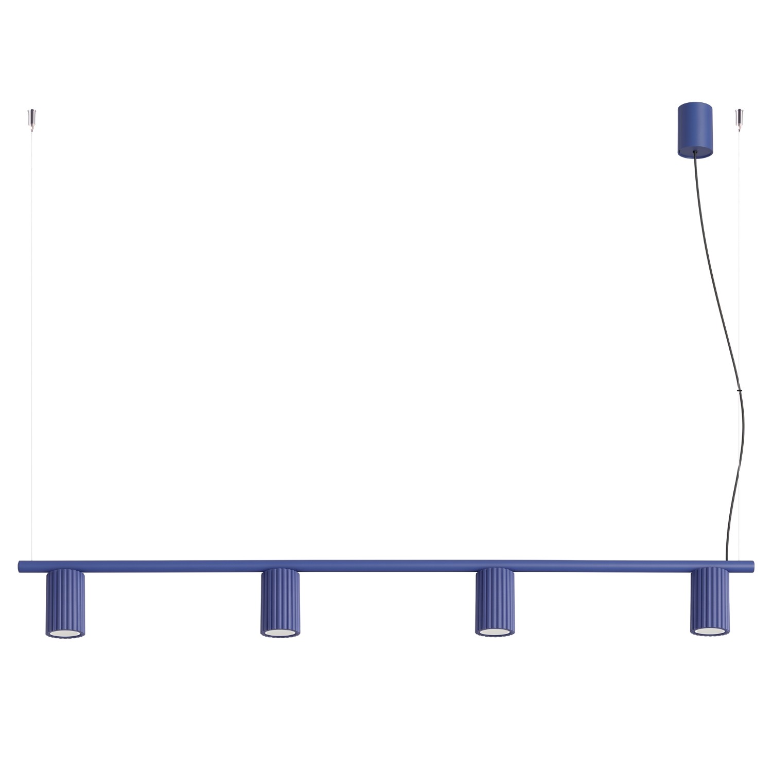Kronleuchter Karbon Ultramarin 4xgu10 122cm Sollux