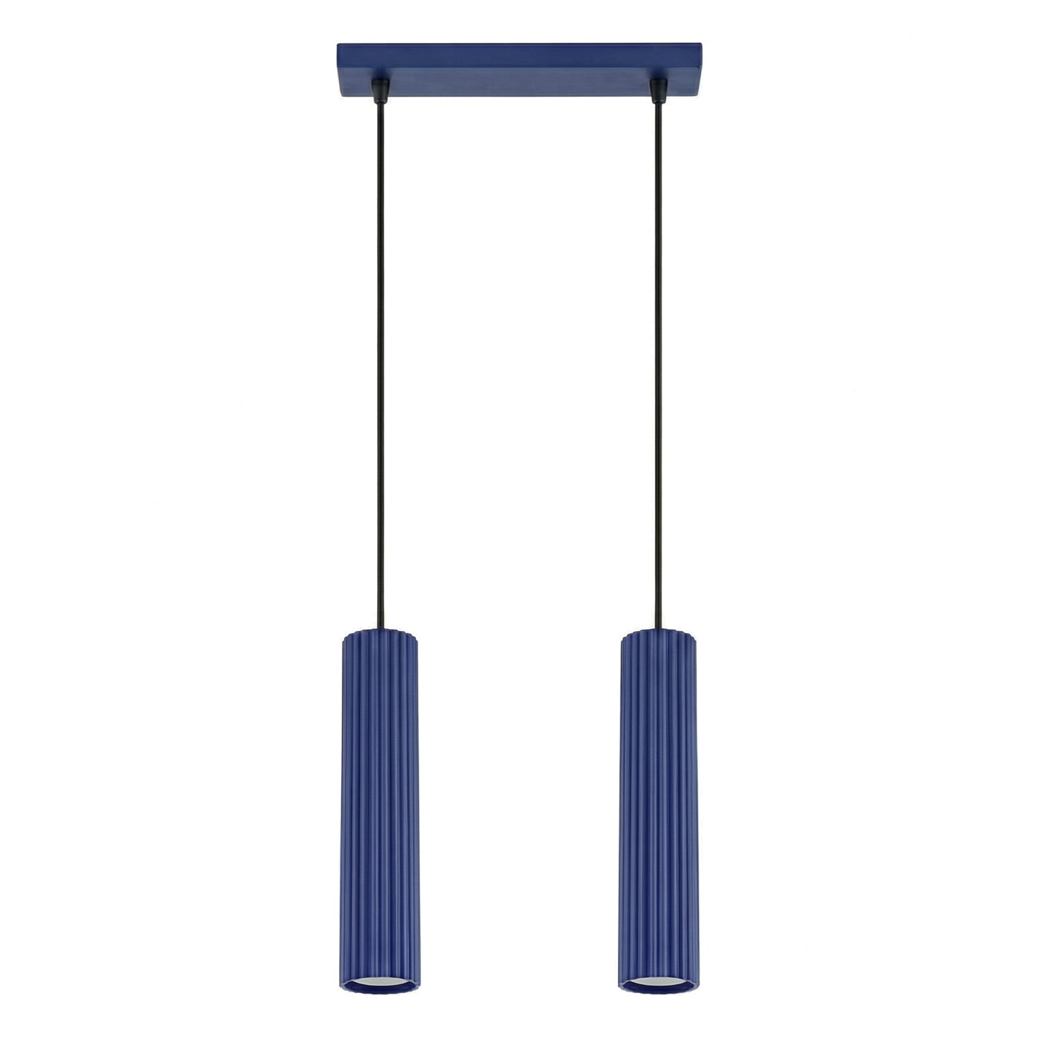 Pendelleuchten Karbon Ultramarin 2xgu10 30cm Sollux