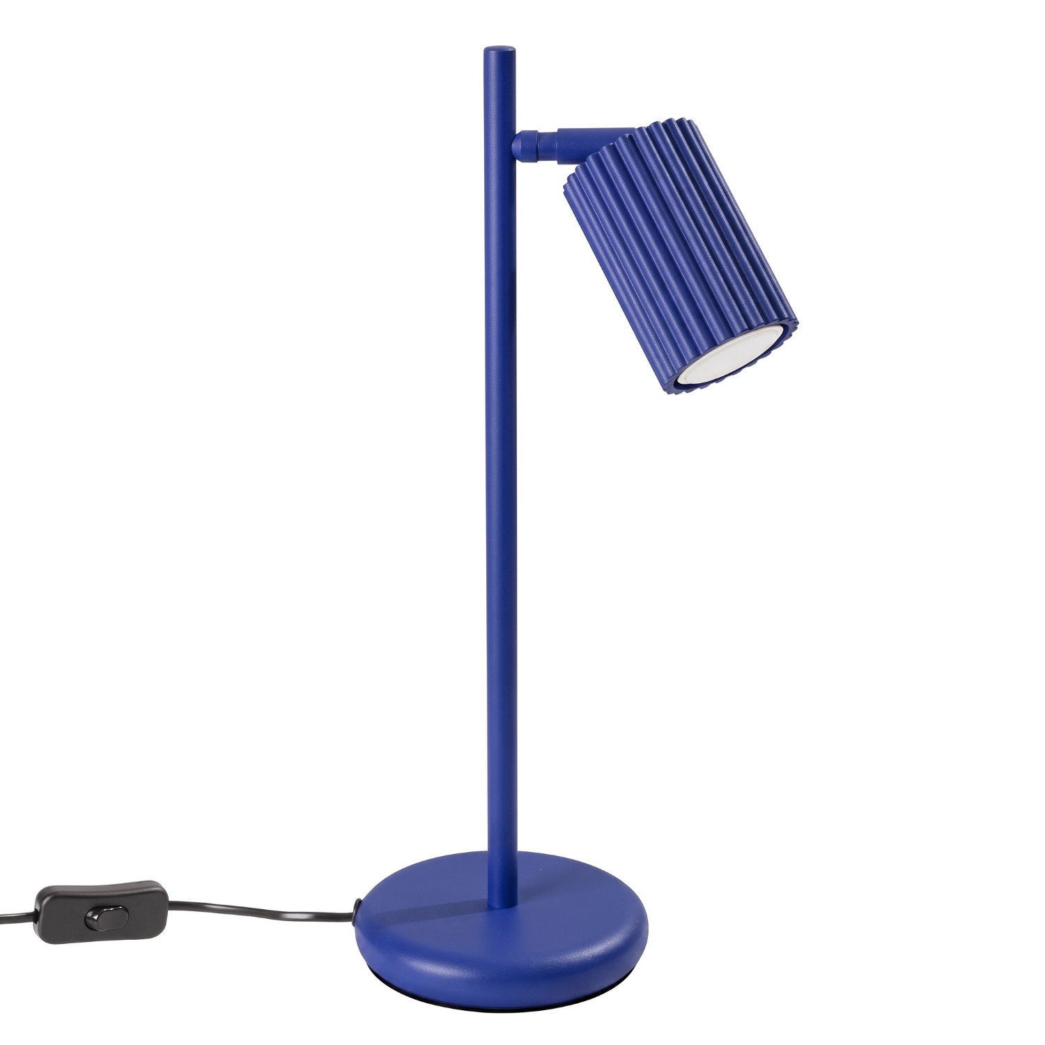 Schreibtischleuchten Karbon Ultramarin 1xgu10 14.5cm Sollux
