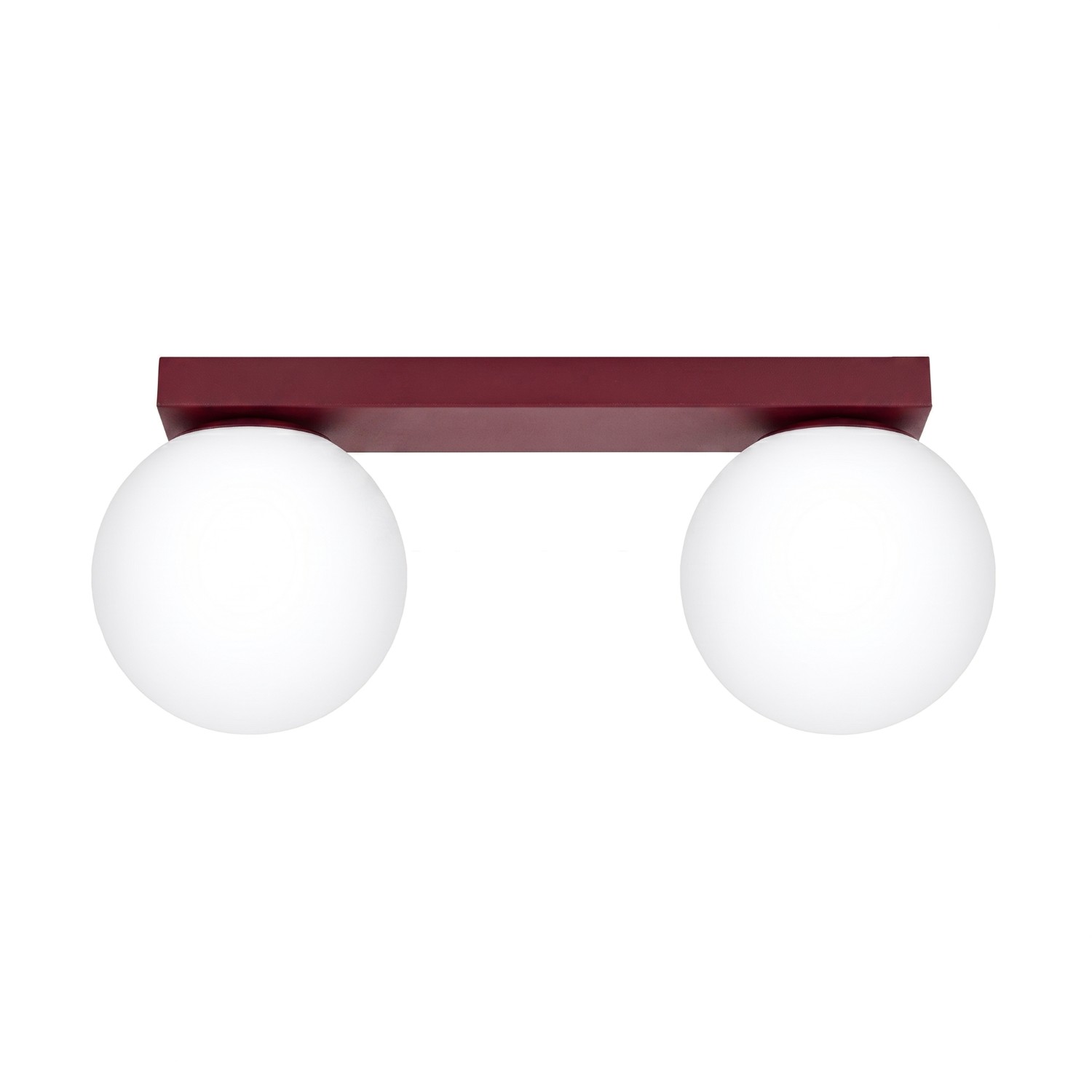 Deckenleuchten Yoli Burgund 2xg9 34.5cm Stahl Sollux