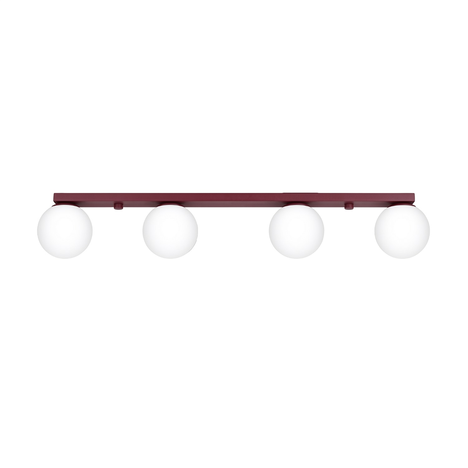Deckenleuchten Yoli Burgund 4xg9 88cm Stahl Sollux