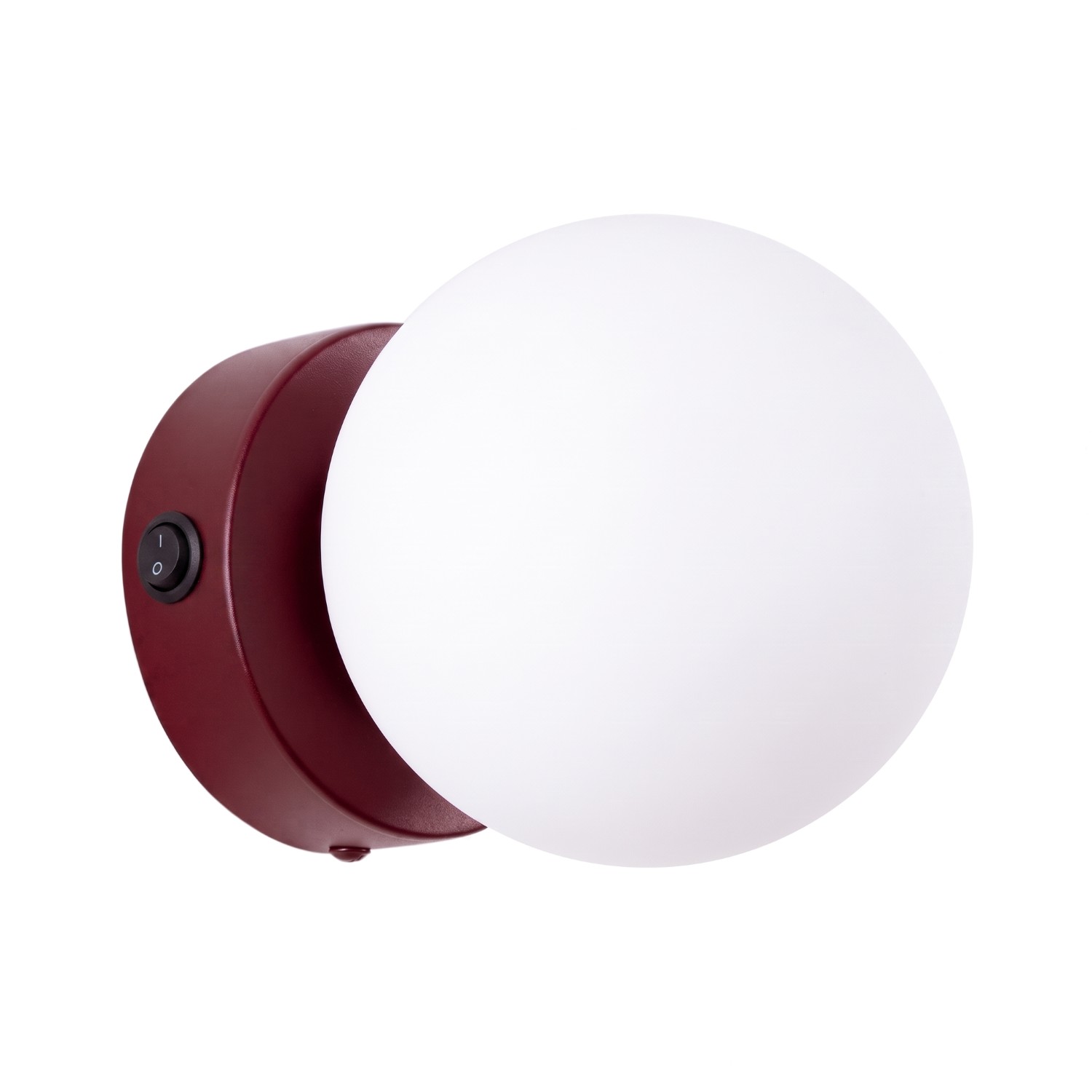 Wandleuchten Yoli Burgund 1xg9 12cm Stahl Sollux