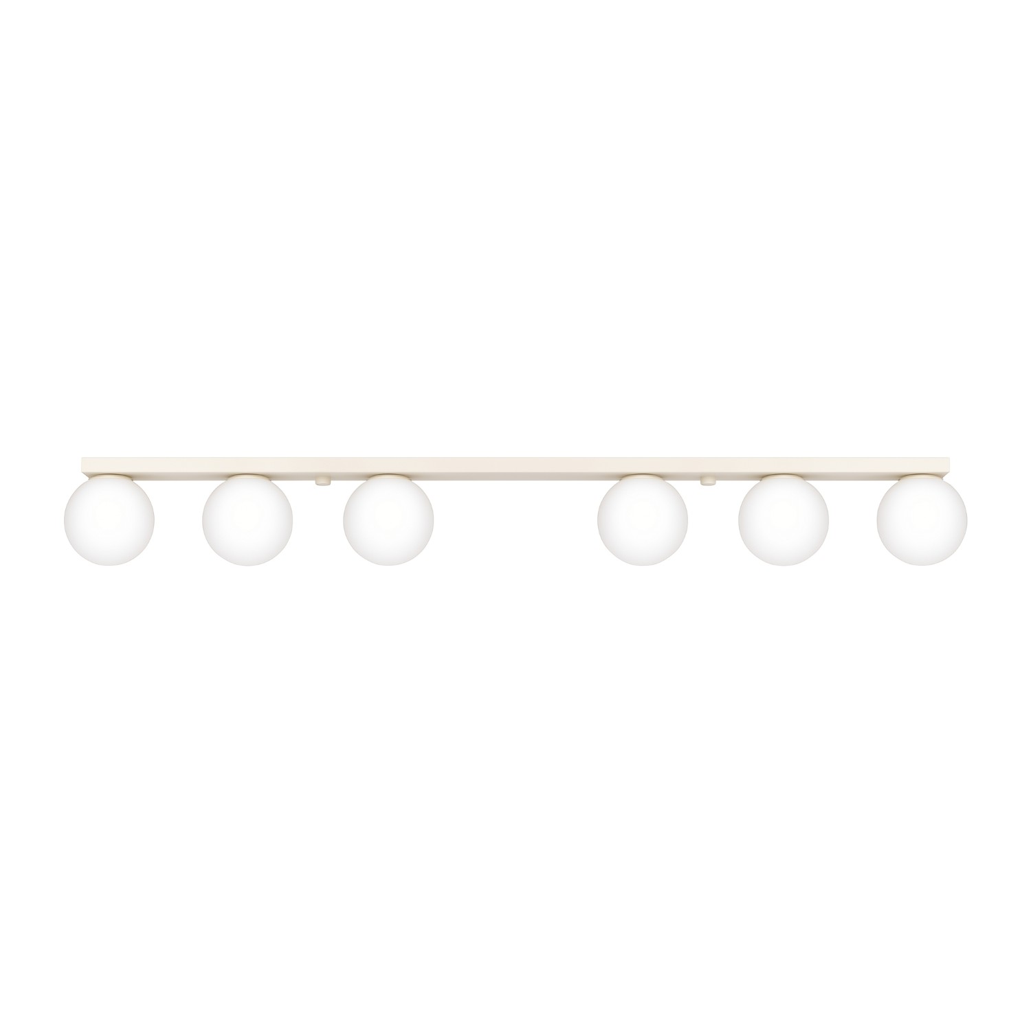 Deckenleuchten Yoli Beige 6xg9 120cm Stahl Sollux