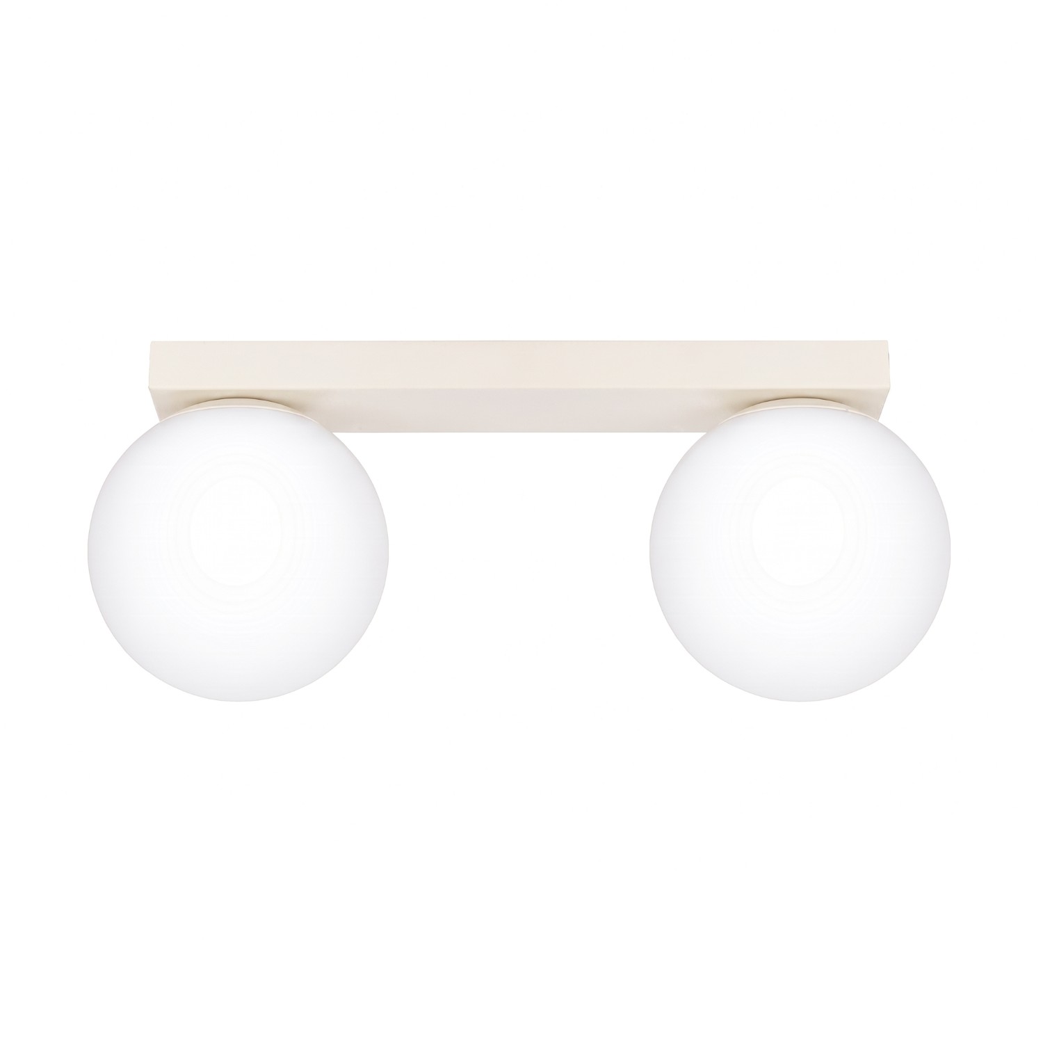 Deckenleuchten Yoli Beige 2xg9 34.5cm Stahl Sollux