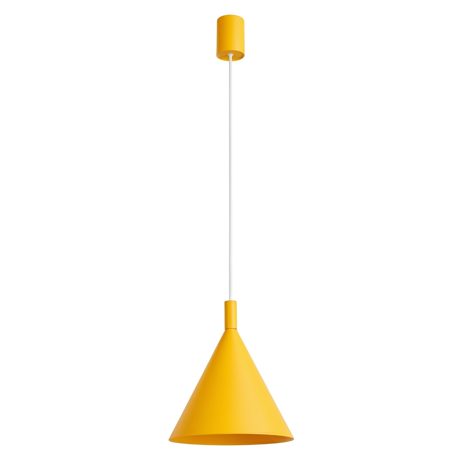 Pendelleuchten Nox Gelb 1xe27 24.5cm Stahl Sollux