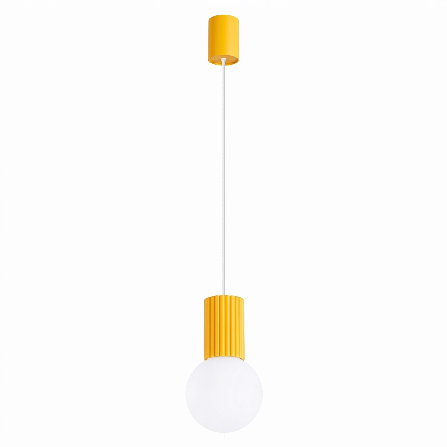 Pendelleuchten Halo Gelb 1xg9 12cm Aluminium Sollux