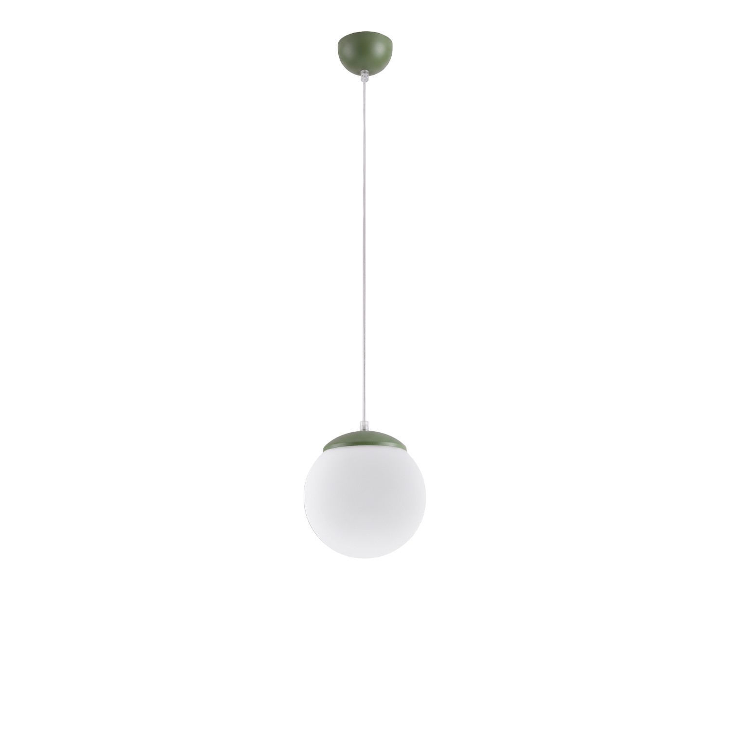 Pendelleuchten Ugo Olivgrün 1xe27 20cm Stahl Sollux
