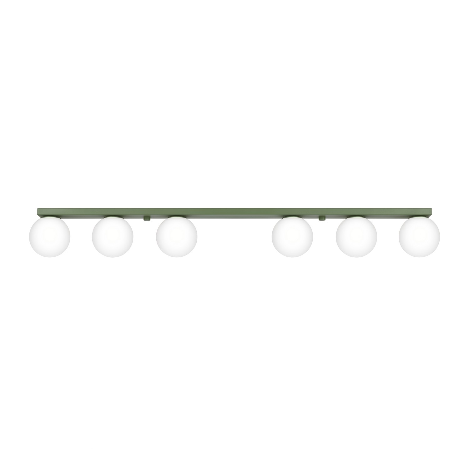 Deckenleuchten Yoli Olivgrün 6xg9 120cm Stahl Sollux