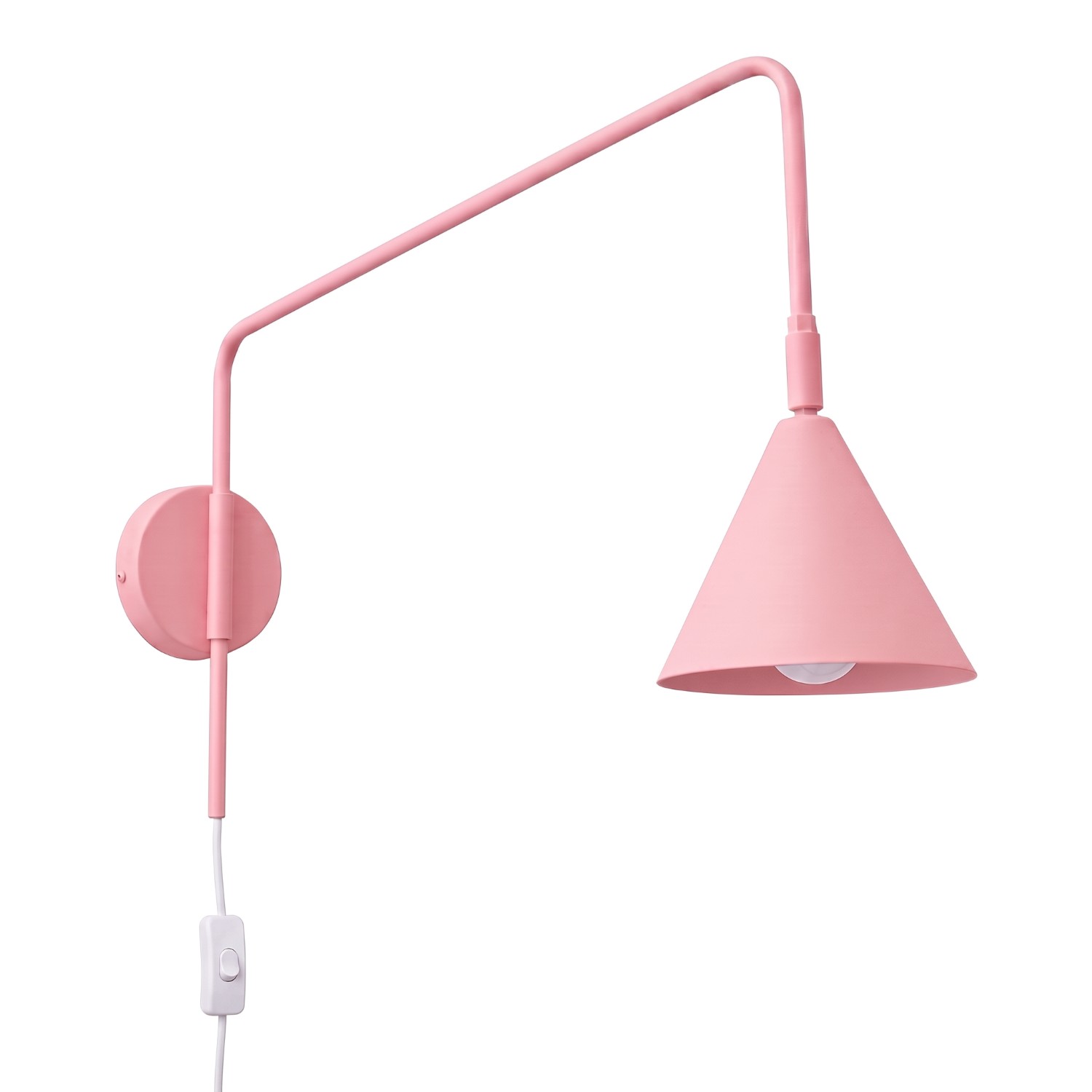 Wandleuchten Nox Rosa 1xe14 14cm Stahl Sollux