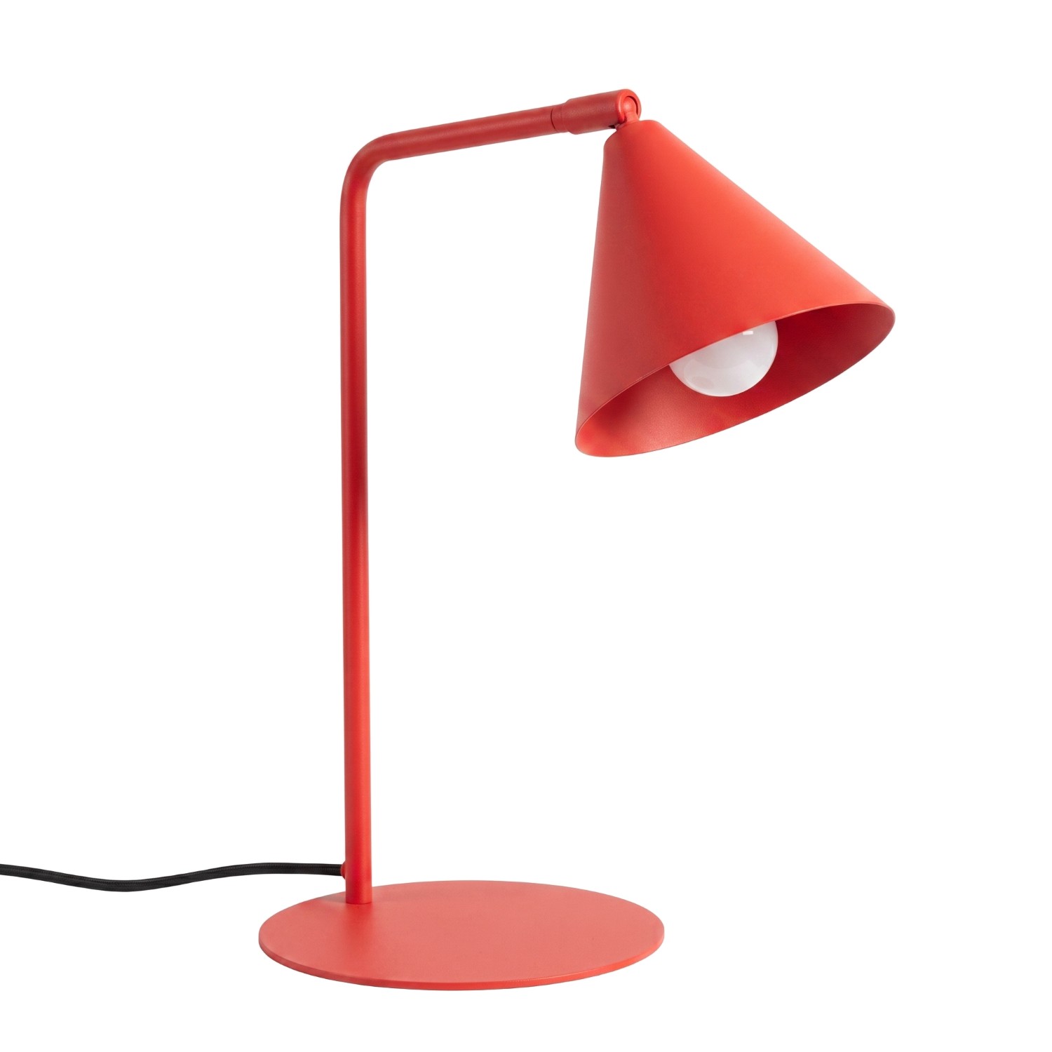 Schreibtischleuchten Nox Rot 1xe14 18cm Stahl Sollux