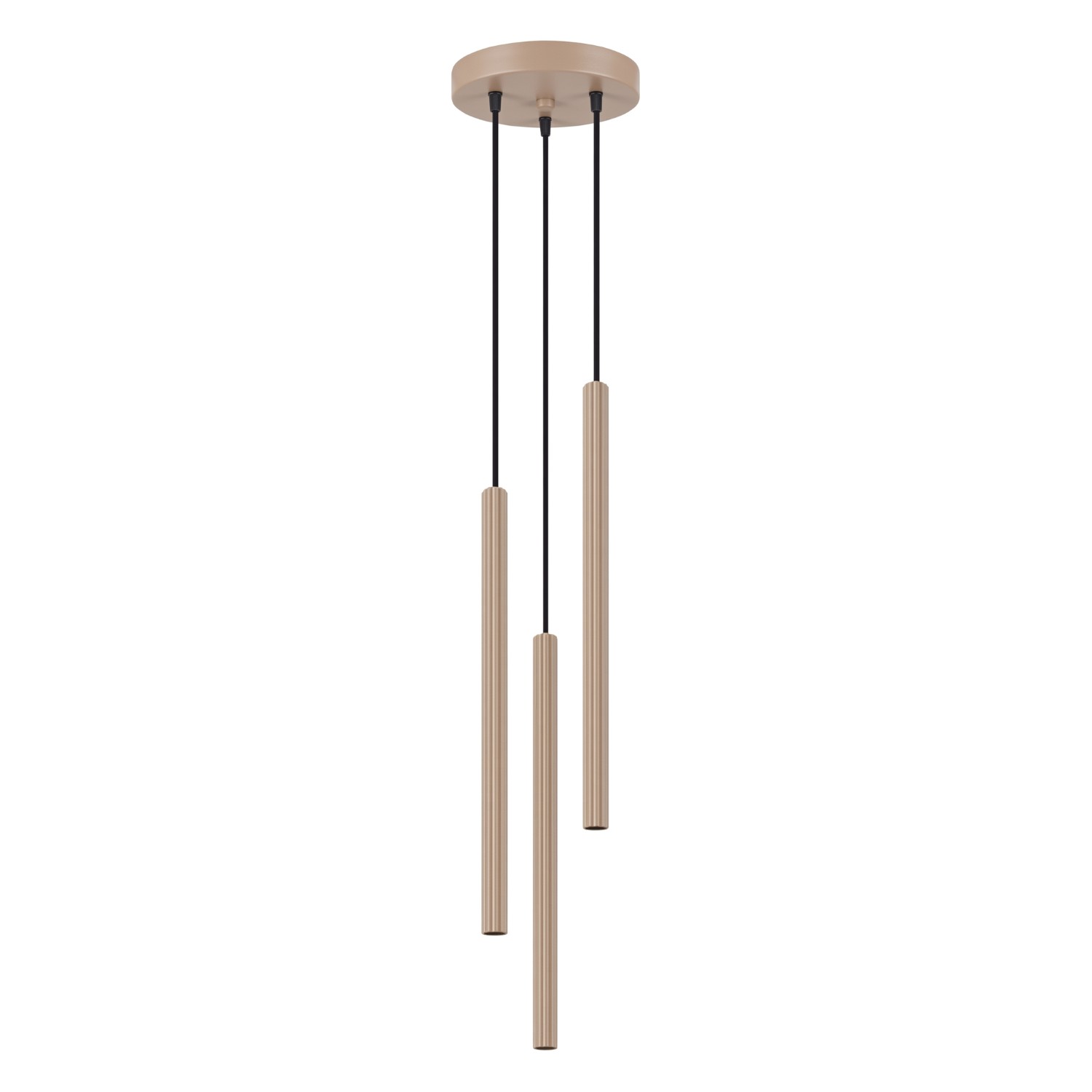 Pendelleuchten Arche Taupe 3xg9 20cm Stahl Sollux