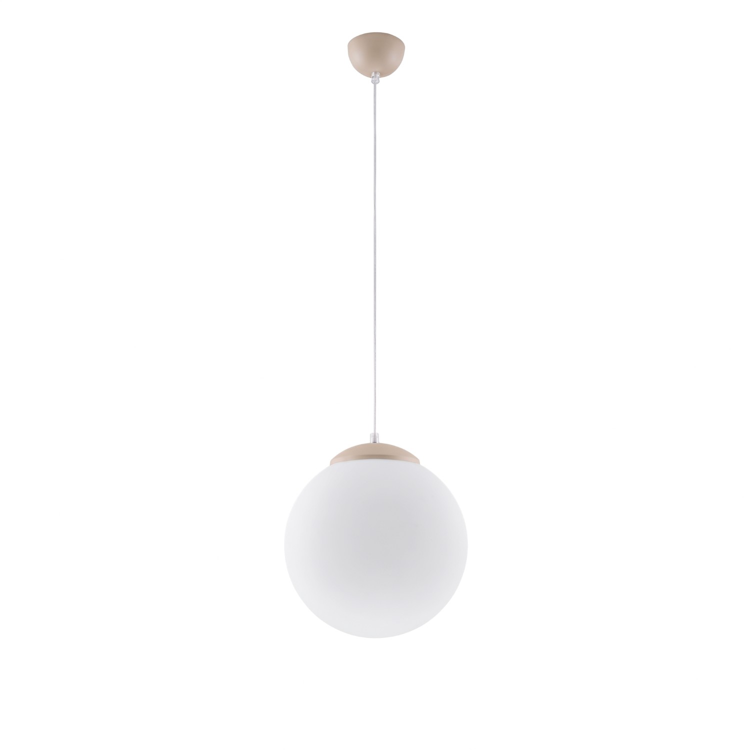 Pendelleuchten Ugo Taupe 1xe27 30cm Stahl Sollux