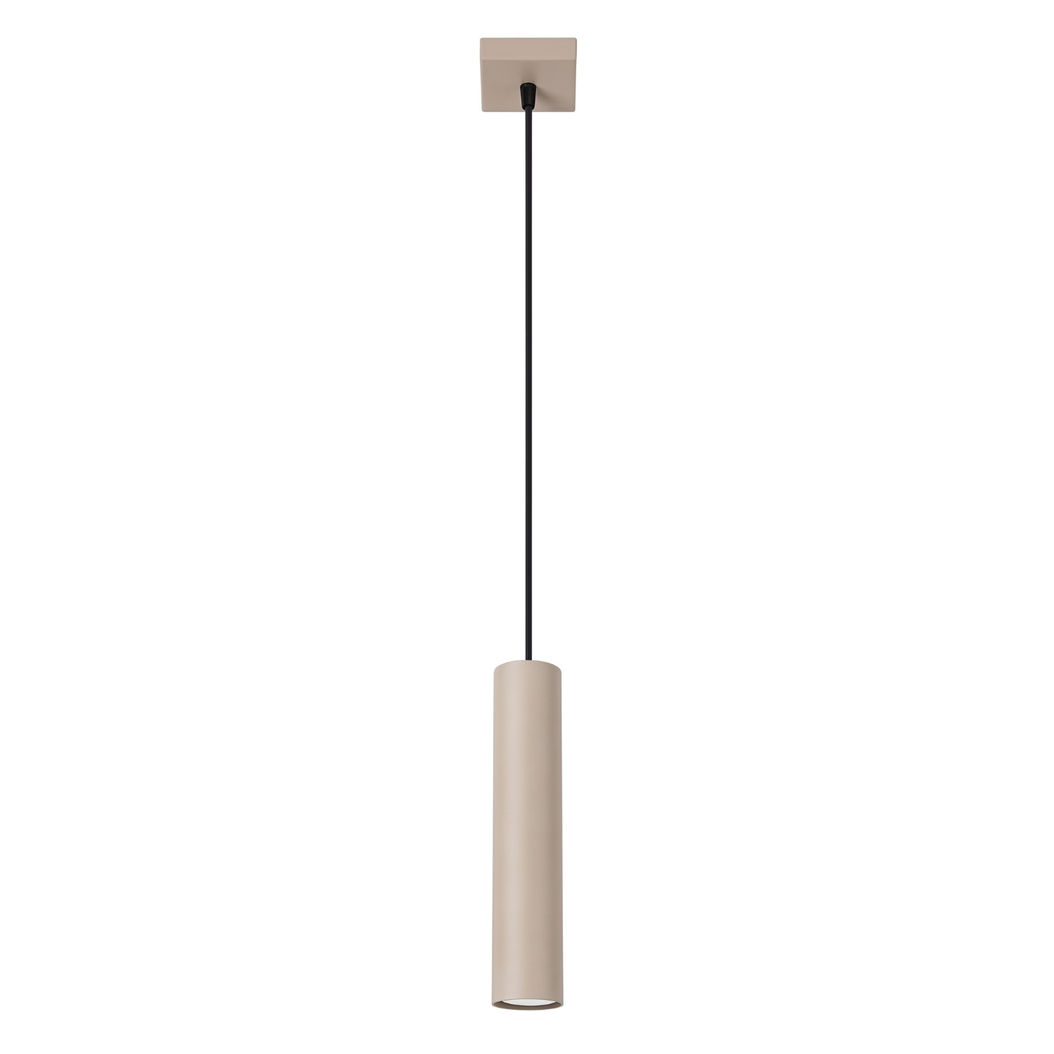 Pendelleuchten Lagos Taupe 1xgu10 8cm Stahl Sollux