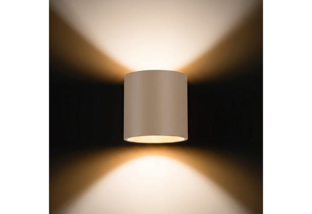 Wandleuchten Orbis Taupe 1xg9 10cm Aluminium Sollux
