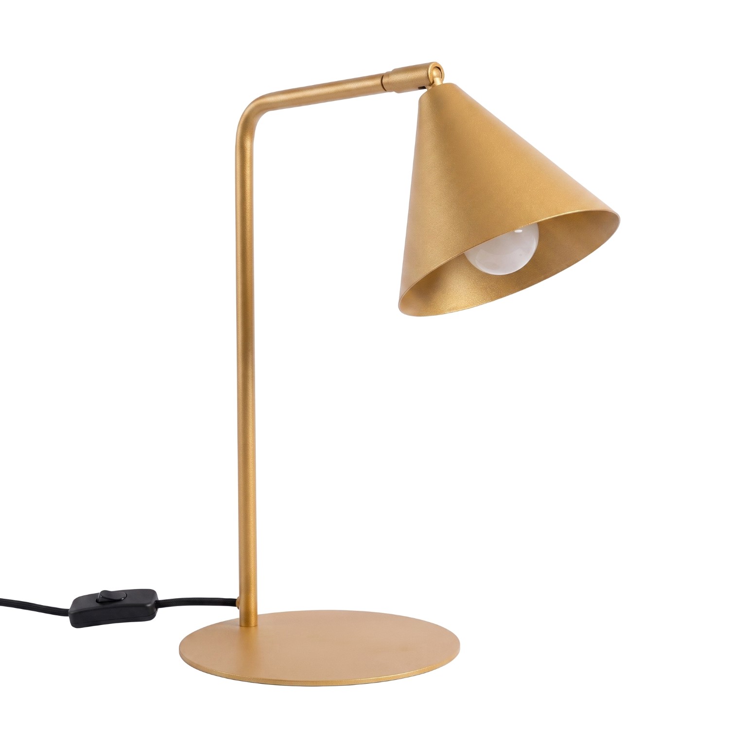 Schreibtischleuchten Nox Gold 1xe14 18cm Stahl Sollux