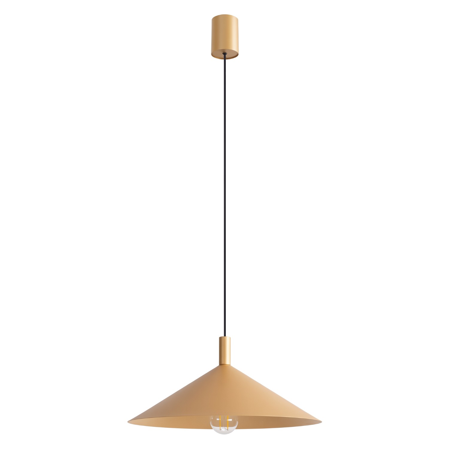 Pendelleuchten Nox Gold 1xe27 40cm Stahl Sollux