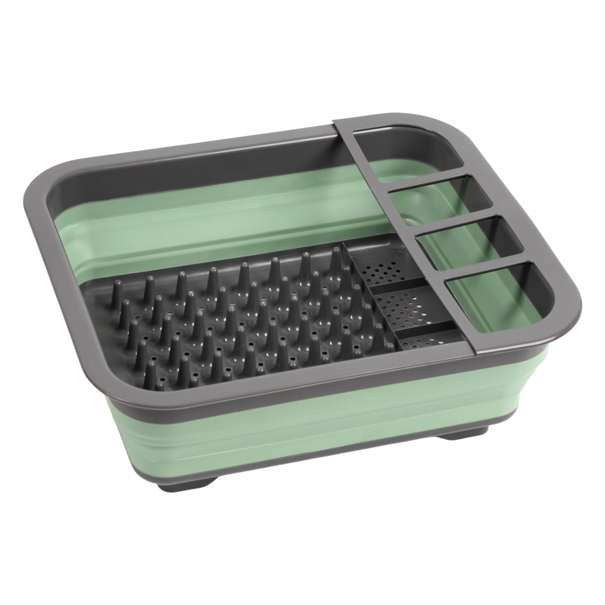 Faltbares Camping Abtropfregal - 36 X 31 Cm - Silikon Waschwanne Platzsparend