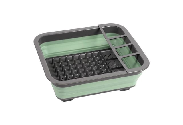 Faltbares Camping Abtropfregal - 36 X 31 Cm - Silikon Waschwanne Platzsparend