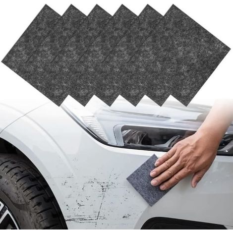 6er-/12er-packung Nano-glitzertücher, Kratzfeste Autoreinigungstücher, Nano-glitzertücher Zur Kratzerentfernung
