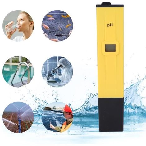 Fangming Ph-meter, Tragbarer Digitaler Wassertester In Stiftform Zur Einfachen Wasserqualitätsprüfung Und Schwimmbadwassermessung