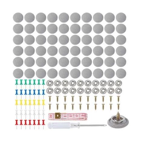 Set Mit 90 Reparaturnieten Für Autohimmel, Autodachreparatur, Autohimmelstifte, Mit