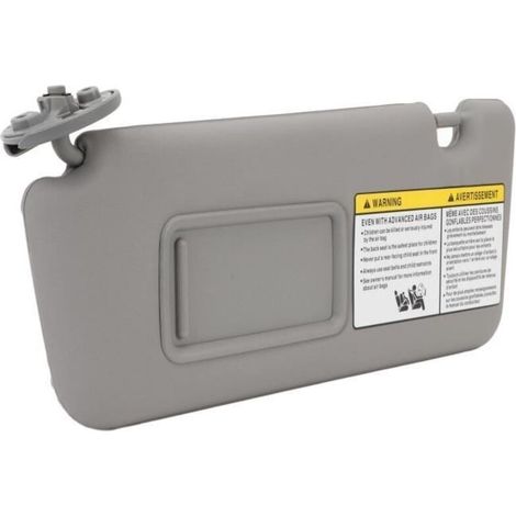(grau) Sonnenblende – Dilwe – Rav4 2004–2005 – Grau – Integrierter Spiegel – Uv-schutz