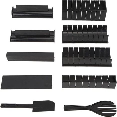 Gebäckform, 10-teiliges Sushi-maschinen-set Mit Zubehör (gabel/spatel)
