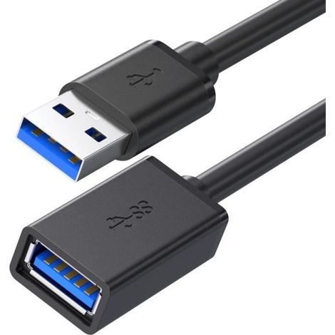 M Langes Usb 3.0-verlängerungskabel, Kompatibel Mit Usb-sticks, Gamecontrollern, Externen Festplatten, Tastaturen, Mäusen, Druckern Und Computern