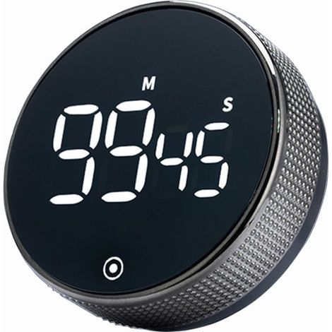 Timer, Magnetischer Digitaler Küchentimer Mit Großem Led-display, Countdown-/lautstärkeregelung Für Kinder, Kochen, Unterricht, Lernen, Fitness Und Mehr.