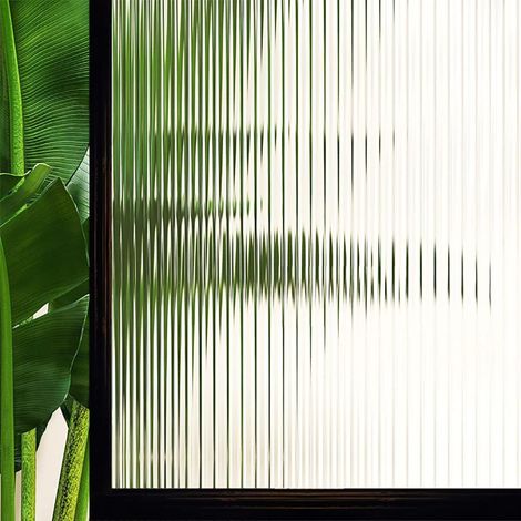 Selbstklebende Fensterfolie 45 X 200 Cm – Vertikale Streifen – 80 % Lichtdurchlässigkeit – Feuchtigkeitsbeständig Und Leicht Zu Reinigen