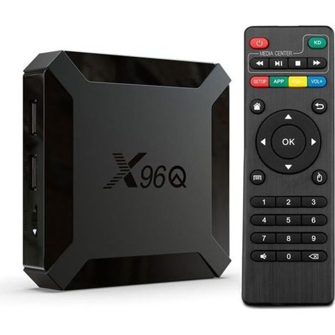 Android Tv Box X96q – 4k Hd – Wlan 2,4 Ghz – 1 Gb Ram – 8 Gb Rom – Android 10.0 – H.265- Und Vp9-dekodierung