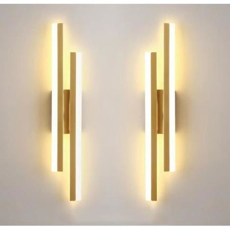 16-w-led-wandleuchte Für Den Innenbereich – 3 Dimmbare Farbtemperaturen – Korrosionsbeständiges Aluminium – Für Schlafzimmer, Wohnzimmer, Flur, Treppenhaus