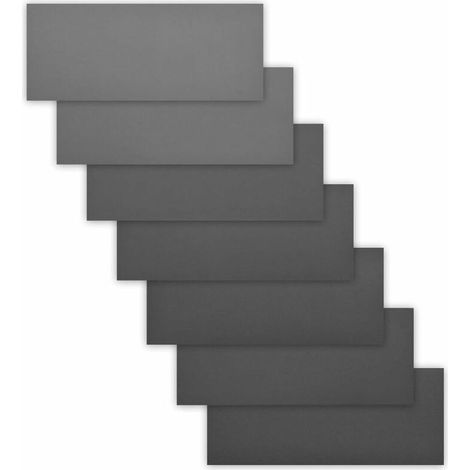 – Packung Mit 42 Schleifblättern, 23 X 9,3 Cm – Körnungen 800 Bis 3000 Für Holz, Metall Und Stein – Nass- Und Trockenanwendung
