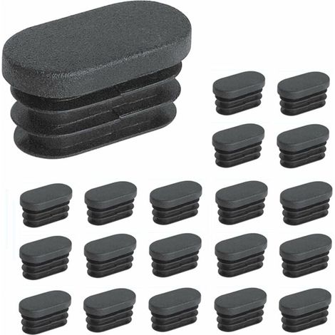 Rutschfeste Kunststoff-möbelfüße – 20er-packung, 15 X 30 Mm – Kratzfest – Bodenschutz