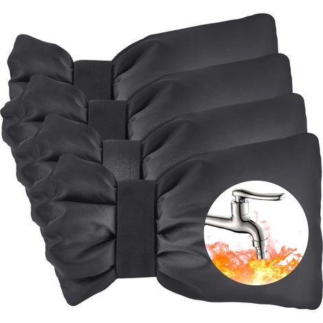 Schwarze Außenarmaturenabdeckung, Außenarmaturenabdeckung, Frostschutz-armaturenabdeckung, Wasserdicht, Frostschutz, Außenarmaturenabdeckung