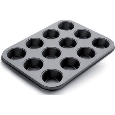 Teller Mit 12 Mini-muffins Ibili Moka - 25 X 19 Cm