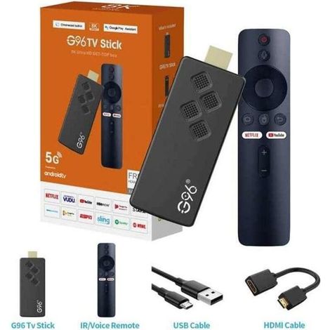 Android 11.0 4k Tv-stick – 2,4-ghz-/5-ghz-wlan – 2 Gb Ram – 8 Gb Rom – Mediendecoder Mit Chromecast-unterstützung