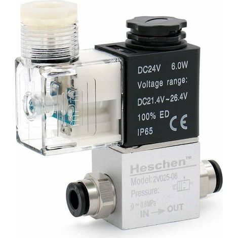 2v025-08 Pneumatisches Elektrisches Magnetventil, 24 V Dc, Normalerweise Geschlossen, Für Billardspiele